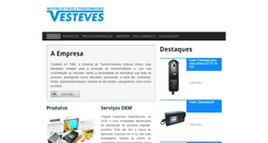 Desktop Screenshot of eletronicaesteves.com.br